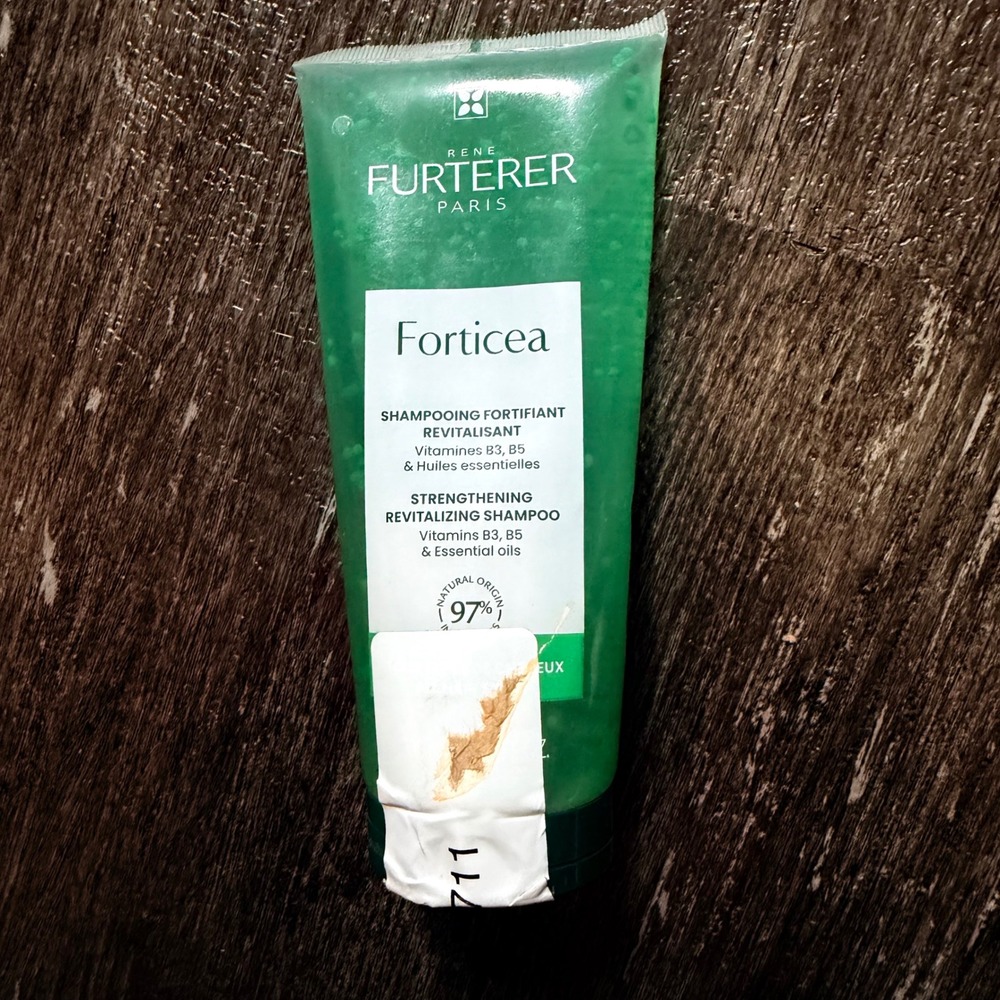Rene Furterer Forticea Shampoo Unisex 6.7oz Green Strengthening Revitalizing